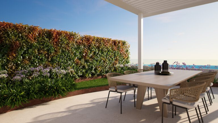 großzügige Dachterrasse